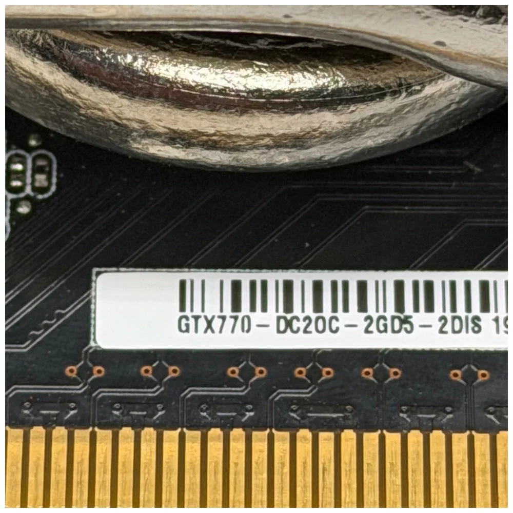 ASUS GTX 770 DC2 2GD5 Graphics Card Video Card Dual Fan DirectCU II‎ Working